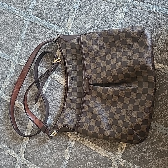 Louis Vuitton Bloomsbury Damier Ebene Crossbody Shoulder Bag - Picture 16 of 17